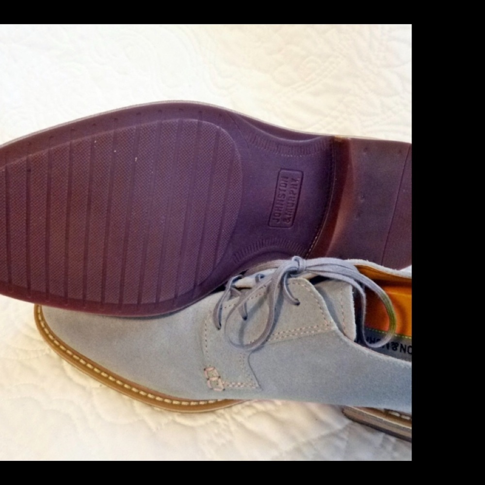 Newly New Johnston and Murphy blue Suede Shoe.